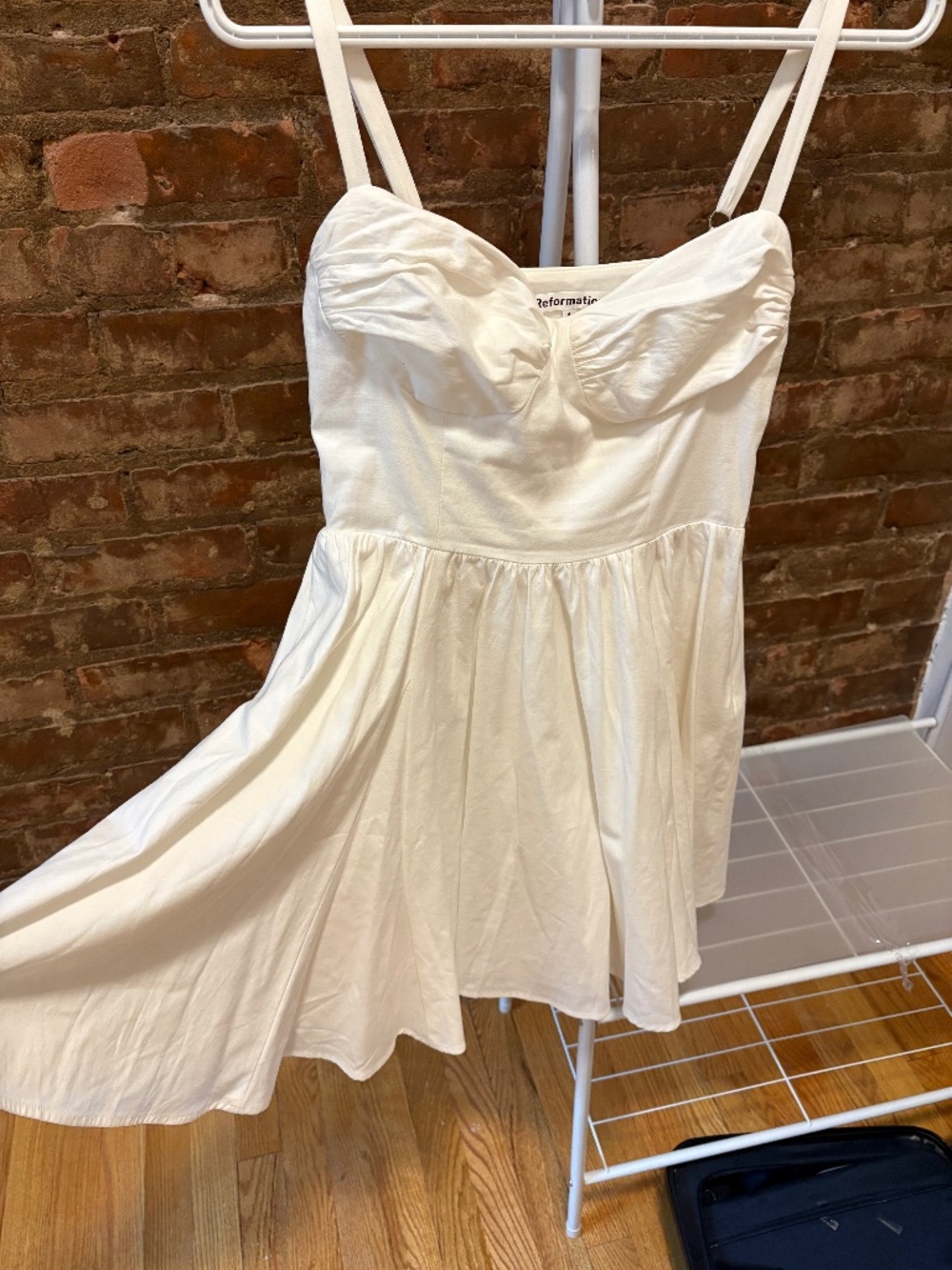BNWOT reformation white dress